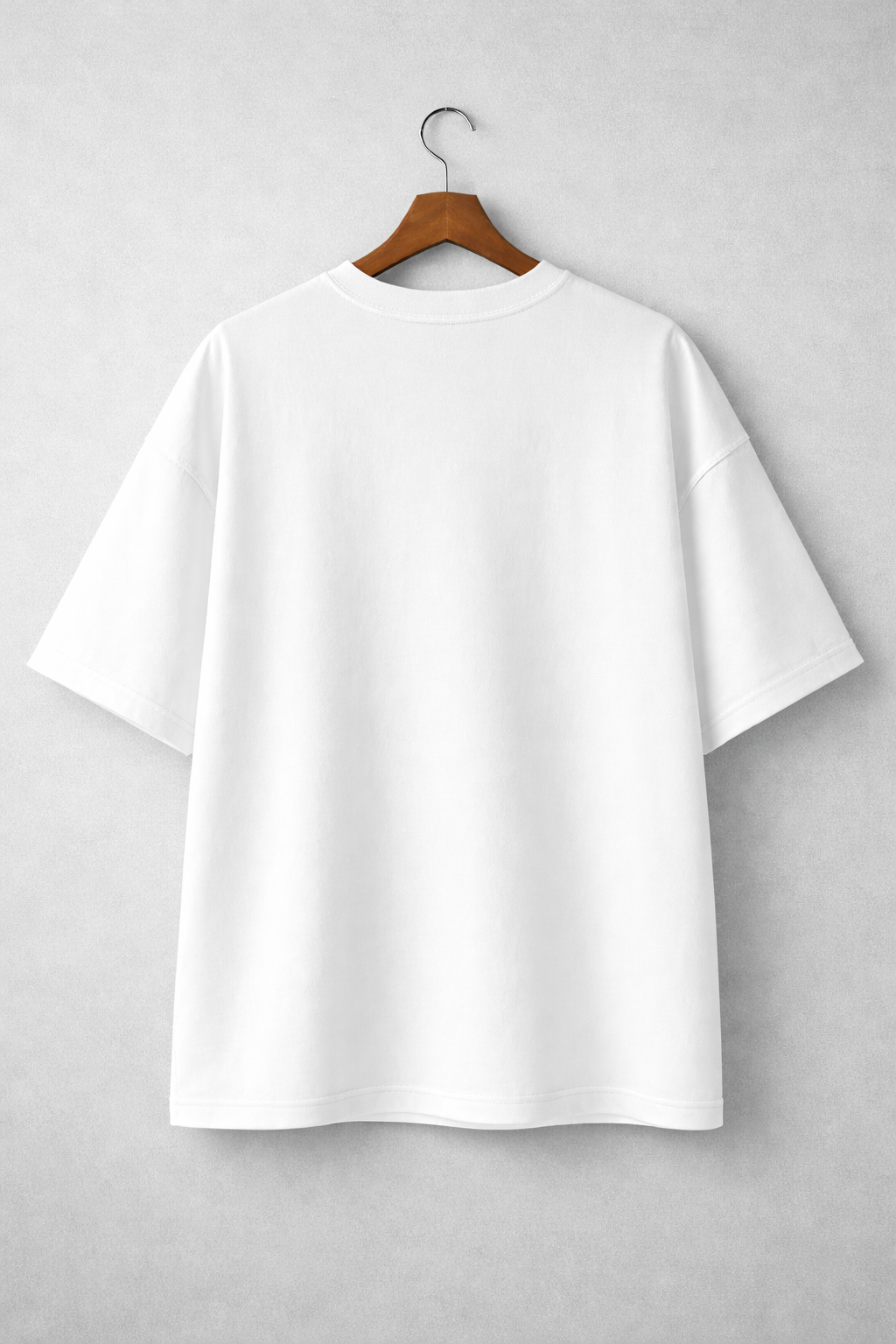 Solid White Oversized T-Shirt